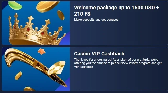 1xBet Welcome Bonuses