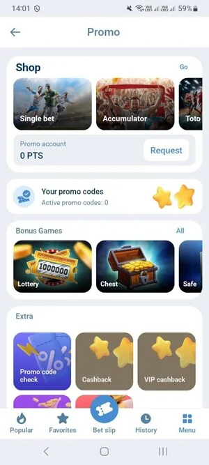 Promo codes 1x bet eg